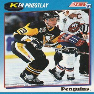 Ken Priestlay - 1991 Score '91 Hockey Card